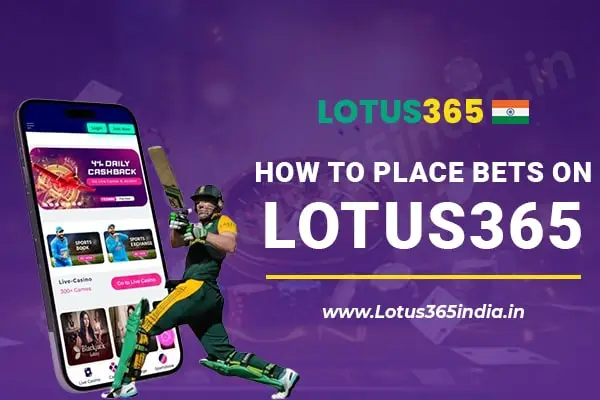 how to place bets on lotus365